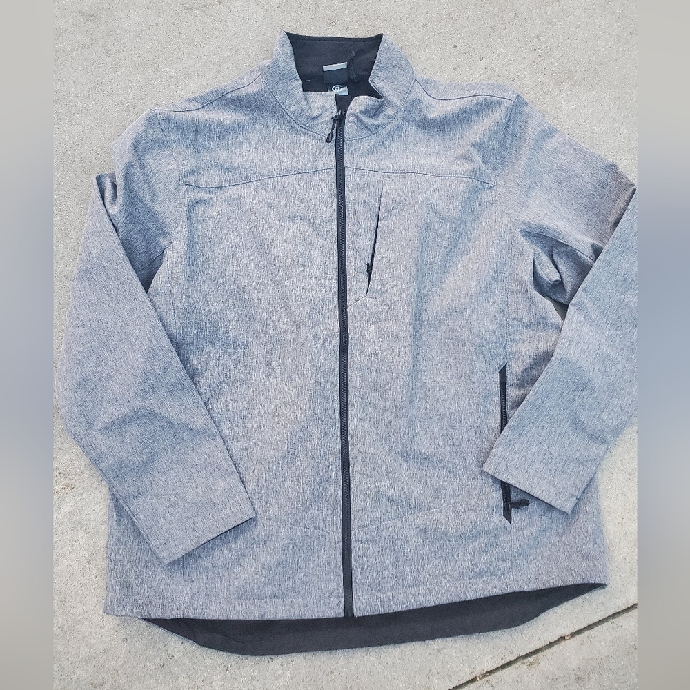Champion Venture Dry Coat Gray Full Zipper Size XXL washed but never worn